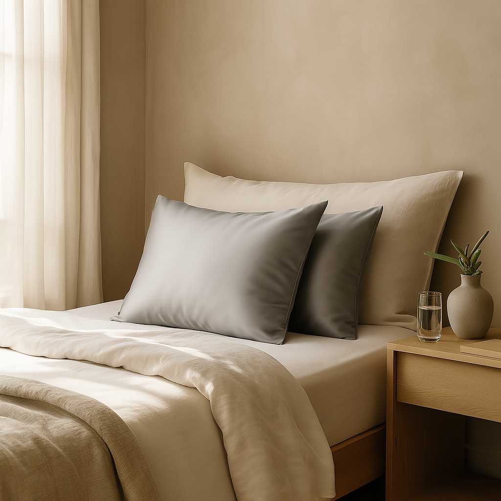 SILQUE Silk Pillowcase - 100% Pure 22-Momme, 6A-Grade Mulberry Silk